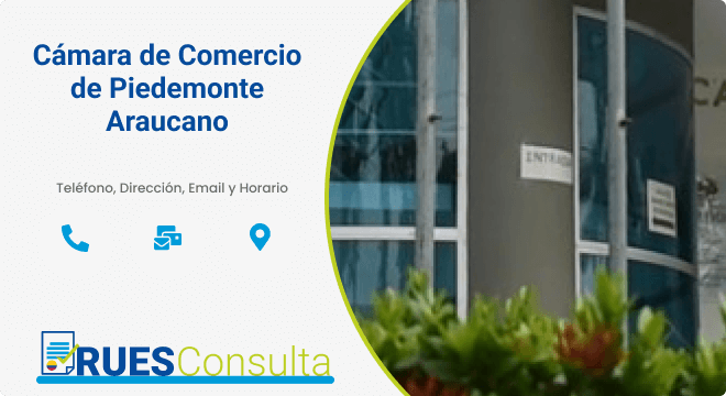 Cámara de Comercio de Piedemonte Araucano
